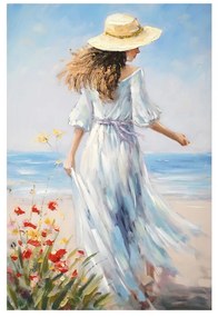 Πίνακας σε καμβά Avra Ι Inart 60x3x90εκ