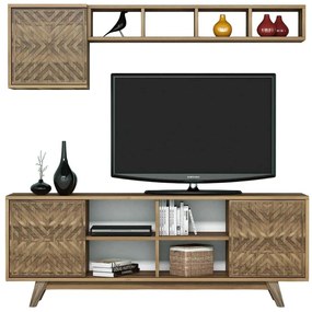 Σύνθεση Τηλεόρασης Inci 845HCT3069 160x35x56,2cm Walnut