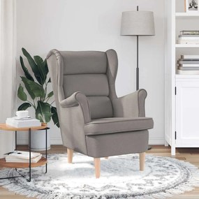 vidaXL πολυθρόνα Taupe 74x84x100 cm Ύφασμα