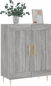 vidaXL Ντουλάπι Γκρι Sonoma 69,5 x 34 x 90 εκ. από Επεξεργασμένο Ξύλο