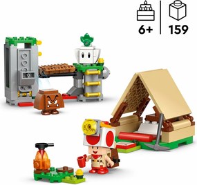 Παιχνίδι Kατασκευή Lego 72040 Super Mario Captain Toad's Camp 159 Τεμάχια