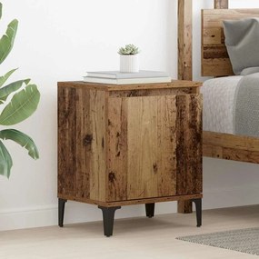 vidaXL Κομοδίνο Παλαιό ξύλο 40 x 30 x 50 cm Επεξεργασμένο ξύλο