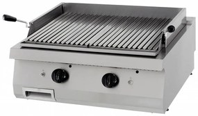 Heavy Duty Lava Stone Grill - Double Unit - 70cm Deep - Gas