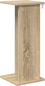 vidaXL Βάση φυτών Sonoma Δρυς 25 x 25,5 x 60,5 εκ. Επεξεργασμένο Ξύλο