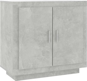 vidaXL Ντουλάπι Γκρι Σκυροδέματος 80x40x75 εκ. Επεξεργασμένο Ξύλο