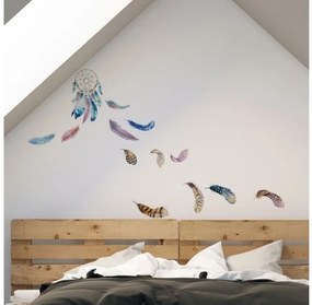Αυτοκόλλητα Τοίχου Watercolour Dreamcatcher 54111 Ango 54111 Πολύχρωμο