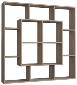 Βιβλιοθήκη ArteLibre NISIROS Cordoba Μοριοσανίδα/Μελαμίνη 136x22x136cm-14410279