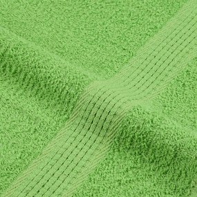 vidaXL Πετσέτες μπάνιου 10 Τεμ Πράσινο Μήλο 100x150εκ. 360 γρ/μ² Βαμβ.