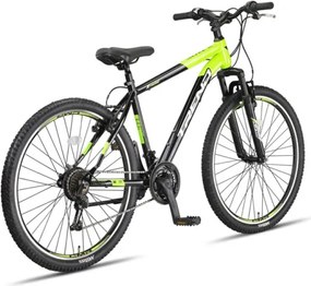 Trend MTB 27.5 Inch 46 cm Junior 21SP Rim Brakes Black/Lime