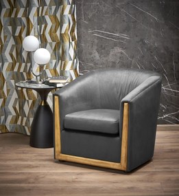 ENRICO leisure chair, grey