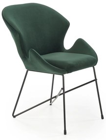 60-22234 K458 chair color: dark green DIOMMI V-PL-K/458-KR-C.ZIELONY, 1 Τεμάχιο