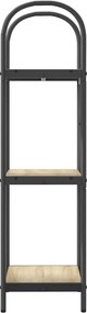 vidaXL Ράφι Βιβλίων Δρύς Sonoma 40 x 30 x 109 εκ Επεξεργασμένο ξύλο