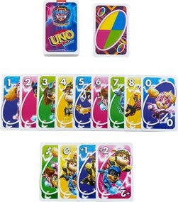 Επιτραπέζιο Παιχνίδι Mattel Uno Junior Paw Patrol 10 x 2 x 15 cm