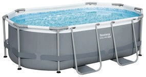 Best Way Σετ Πισίνας Γκρι 305 x 200 x 84 εκ Ατσάλι