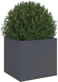 vidaXL Ζαρντινιέρα Ανθρακί 32x30x29 εκ. από Χάλυβα