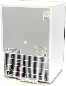 Fridge - 200L - White - with Glass Door