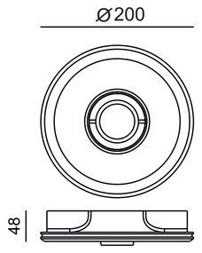 ΣΤΡΟΓΓΥΛΟ ΚΙΝΗΤΟ ΓΥΨΙΝΟ TRIMLESS ΣΠΟΤ CARLY GU10 - G90401C