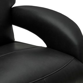 Bull Electric Recliner Black Full Leather