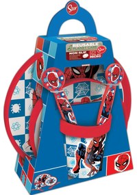 Παιδικό Σετ Σκεύη Spider-Man CZ11308 Πλαστική ύλη (5 Τεμάχια)