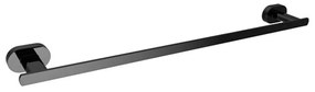 Κρεμάστρα Πετσέτας New Oval 75024 Black Karag Metal