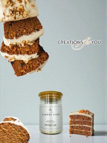 Κερί Αρωματικό Carrot Cake - 240 γρ. +-