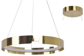 Φωτιστικό Οροφής Led ZM18LEDP40AB 23W 3000K 1840lm D40XH150 Brass Aca Decor Aluminium