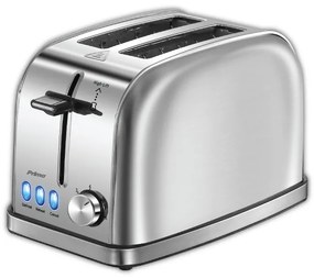Primo PRST-40453 Φρυγανιέρα 2 Θέσεων 950W, Inox