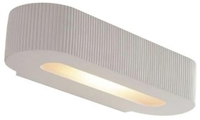 Φωτιστικό Τοίχου - Απλίκα Gatsby I-GATSBY-AP 2xE14 20W 35x10,5x7cm White Intec Plaster