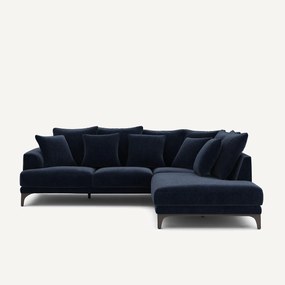 Γωνιακός καναπές από βελούδινο chenille, ARMENTO