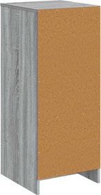 vidaXL Ντουλάπι Μπάνιου Γκρι Sonoma 35 x 36,5 x 85 εκ.