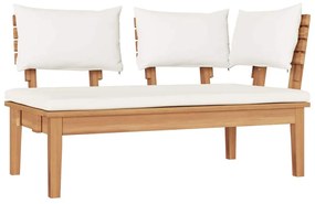 vidaXL Σετ Καναπέ Κήπου 4 pcs Καφέ και Κρέμα