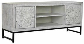 Τηλεόραση DKD Home Decor Μέταλλο Ξύλο από Μάνγκο (130 x 40 x 55 cm)