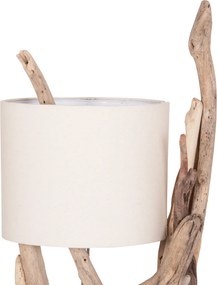 ΕΠΙΤΡΑΠΕΖΙΟ ΦΩΤΙΣΤΙΚΟ BRAMBLE HM4873 DRIFTWOOD &amp; ΛΕΥΚΟ ΚΑΠΕΛΟ Φ28x65Υεκ.
