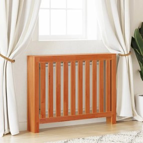 vidaXL Κάλυμμα Καλοριφέρ Καφέ Κεριού 108,5x19x84εκ. Μασίφ Ξύλο Πεύκου