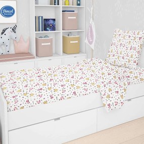 Πάπλωμα Παιδικό Elephant 172 Pink DimCol Μονό 160x240cm 100% Cotton