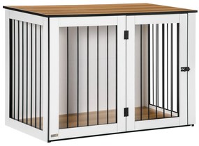 PawHut Κλουβί Σκύλου, Κλουβί Σκύλου, 1 πόρτα, για μικρούς και μεσαίους σκύλους