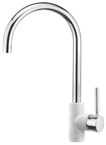 Sanitec Doppio Ψηλή Μπαταρία Κουζίνας Metallic Ice