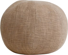 Πουφ PTMD Sanah - 40x35cm - Καφέ