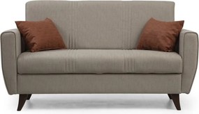 2-Seat Sofa-Bed Zaden - Beige Beige
