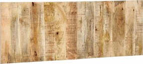 vidaXL κεφαλάρι 140 cm μασίφ ακατέργαστο ξύλο Mango