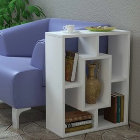 Stewehome Βοηθητικό Τραπεζάκι Ovis Λευκό 4x22x63 cm