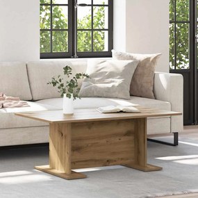 vidaXL Τραπεζάκι σαλονιού Άλλο artisan δρυς 103.5 x 60 x 40 εκ