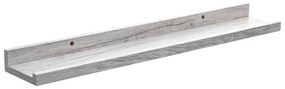 Ράφι Τοίχου F-V Table Oak Grey 160411D