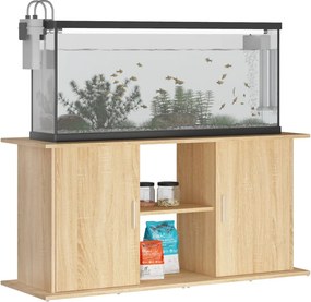 vidaXL Βάση Ενυδρείου Sonoma Δρυς 121 x 41 x 58 εκ. από Τεχνητό Ξύλο