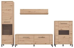 Σύνθετο σαλονιού DURHAM AH σε Artisan Oak 299x40x193εκ. 299x40x193 εκ.