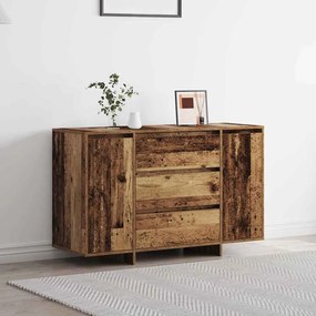 vidaXL Πλαϊνό γραφείο Παλιό ξύλο 120 x 41 x 75 εκ. Επεξεργασμένο ξύλο