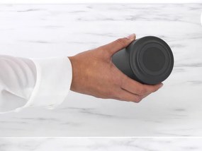 Κουτί αξεσουάρ μπάνιου Brabantia MindSet Mineral 1005686, Αντιολισθητική βάση, Φινίρισμα Mineral, Γκρι