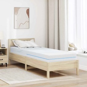 vidaXL Στρώμα Μέτρια σκληρό 80 x 200 cm Λευκό