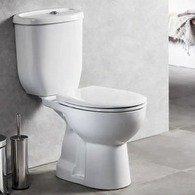 Creavit Athena - Λεκάνη με Καζανάκι και Μπιντέ - Κατωστόμια