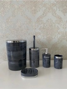 Stewehome Σετ μπάνιου 5 τεμαχίων με σχέδιο μαρμάρου από ακρυλικό